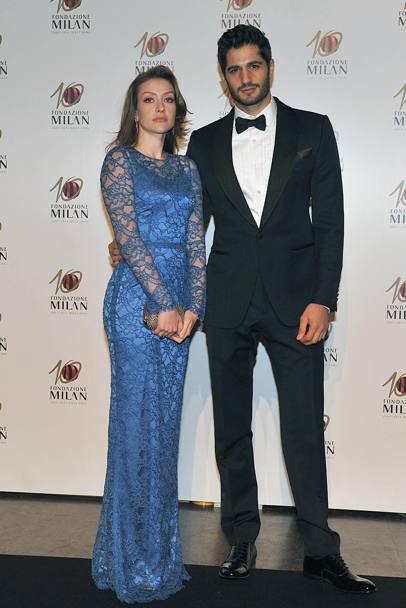 Eleonora Berlusconi con il fidanzato Guy Binns. Ansa